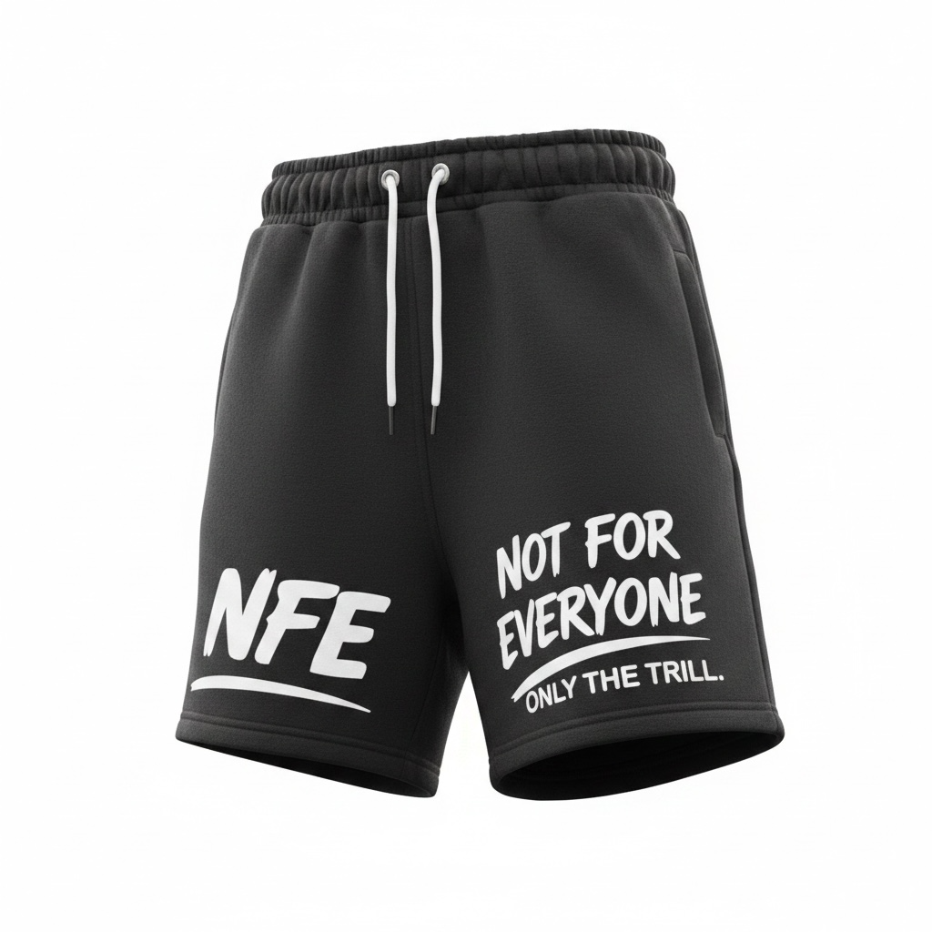 NFE “Not For Everyone” Sweat Shorts
